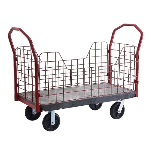 Hd Hybrid Cage Truck, 900kg Rated Capacity - Black