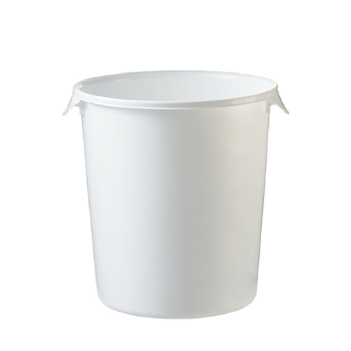 7.8Litre Round Storage Container - White