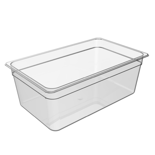 25.7L Full Size Cold Food Pan BPA-free - Clear