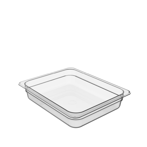 3.8L 1/2 Size Cold Food Pan BPA-free - Clear