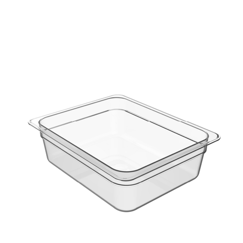 6L 1/2 Size Cold Food Pan BPA-free - Clear