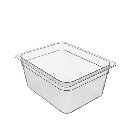 8.8L 1/2 Size Cold Food Pan BPA-free - Clear