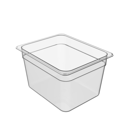 10.8L 1/2 Size Cold Food Pan BPA-free - Clear