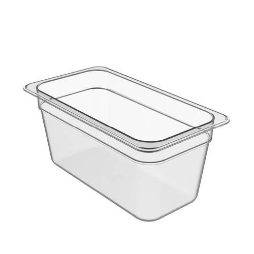 5.8L 1/3 Size Cold Food Pan BPA-free - Clear