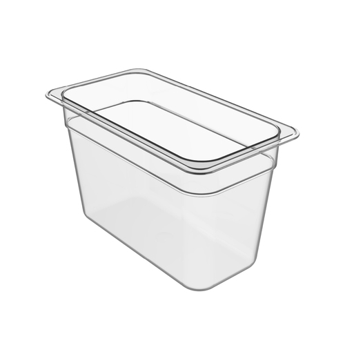 7L 1/3 Size Cold Food Pan BPA-free - Clear