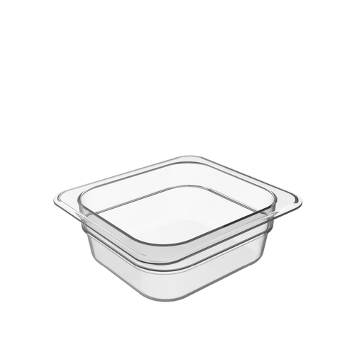 1.1L 1/6 Size Cold Food Pan BPA-Free - Clear
