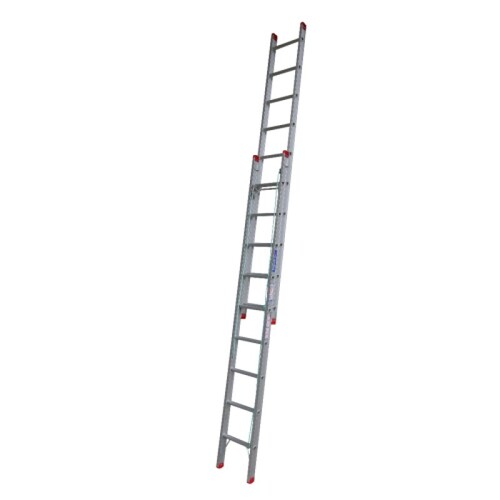 Indalex 18 Steps 135kg Rated Industrial Aluminium Extension Ladder