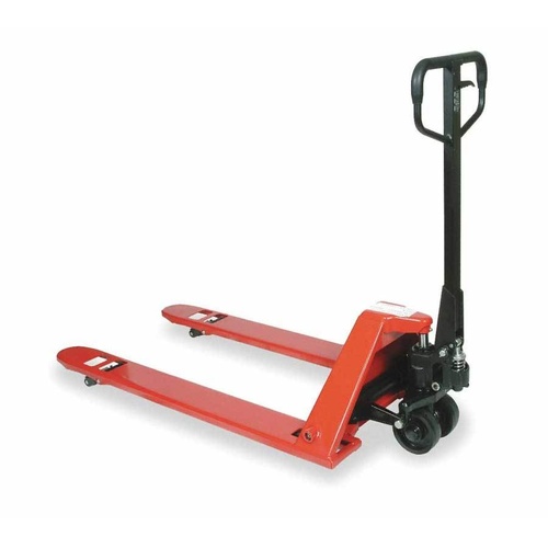 2000kg Rated Manual Hand Pallet Jack Truck Low Profile - Medium