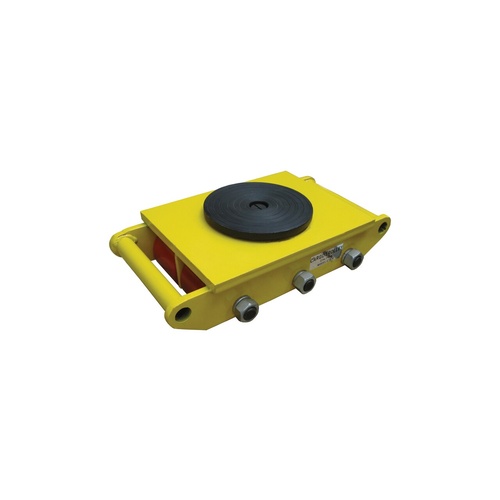 6000kg Rated Loading Skate Trolley Load Mover - Rubber Top