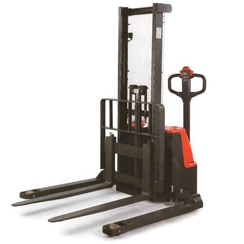 1000kg Rated - Electric Platform Stacker - Wide Leg Stacker
