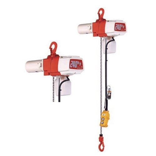Kito EDL Duel Speed 240V SIngle Phase Electric Chain Hoist 100kg Rated
