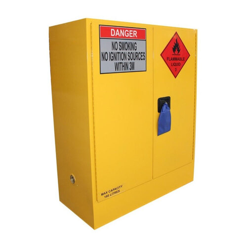 160L Flammable Liquid Storage Cabinet - 1295 x 1100 x 465mm