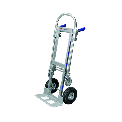 250Kg Rated Convertible Aluminium Hand Truck Trolley  - Dual Handle