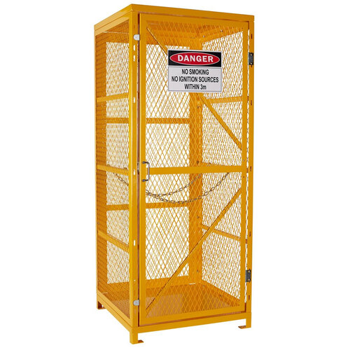 Gas Cylinder Locker Suits 9 Size G Vertical Cylinder - 787 X 762 X 1651 mm