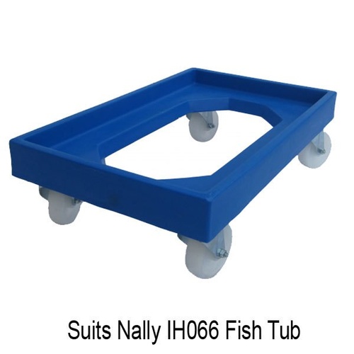 140kg Rated Bin And Dolly Crate - Plastic - 710 x 450