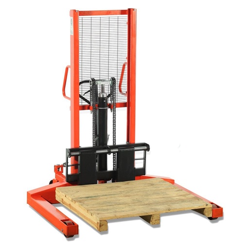 1000kg Rated Manual Walkie Hand Stacker - Versatile Hand Stacker
