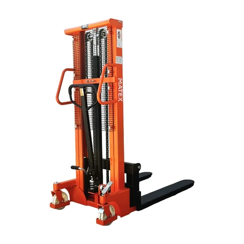 1000kg Rated Manual Walkie Hand Stacker - Versatile Hand Stacker
