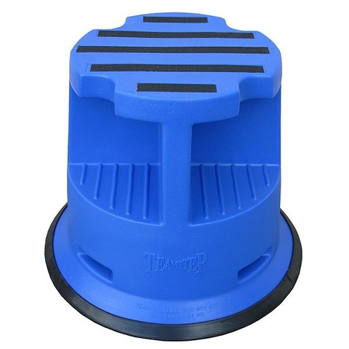 180kg Rated Safety Step Stool Teamstep Anti Slip Mobile Durable - Blue