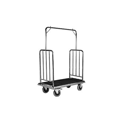 Stainless Steel Luggage Garment Trolley